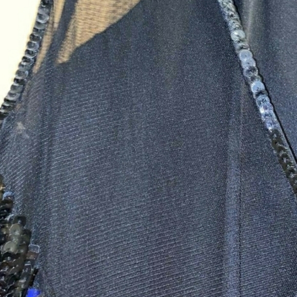 Parker Mona Sequin Sleeveless Column Gown - Picture 14 of 14